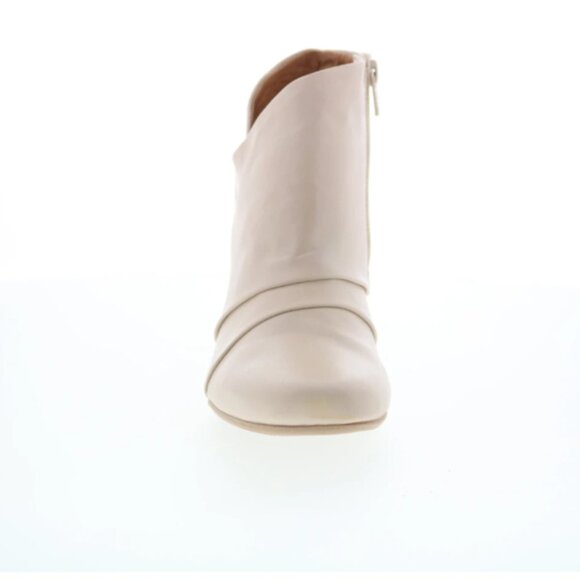 NEW MIZ MOOZ Made In Portugal Leather Haydin Booties in cream for women 825 6m3 - Picture 5 of 8